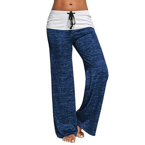 Iyufng Yoga Pants for Women,Yoga Leggings Plus Size,Women's Patchwork Yoga Quick-drying Sports Pants Outdoor Casual Wide-leg Pants,Leggings for Women