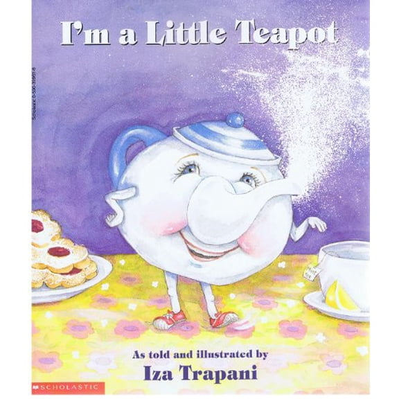 Pre-Owned I'm a Little Teapot with Audio Tape Iza Trapani (I'm a Little Teapot as told and illustrated by Iza Trapani) (Paperback) 0590399616 9780590399616