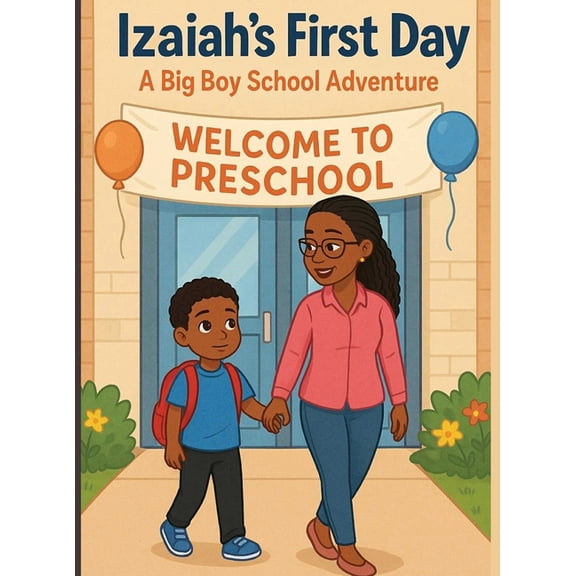 Izaiah's First Day of Preschool, (Hardcover)