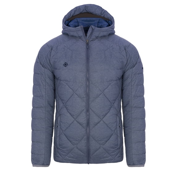 Izas Andes Men's Hooded Mount-Loft Padded Jacket (Medium, Bluemoon)
