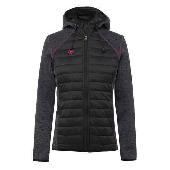 Izas Zujar Hiking Jacket,Black/Dark Grey/Fuxi,MediumUS/CA,LargeEU