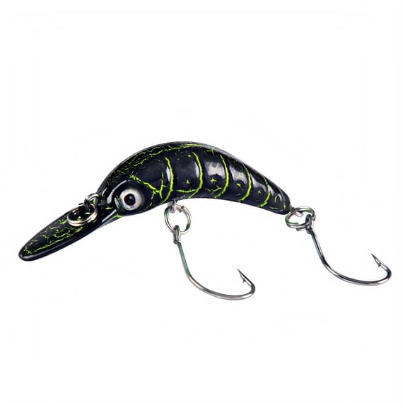 Izexuh Fishing Lure New Color Minnow Hard,Small Size Stream Fishing Artificial Bait,Lifelike 3D Eye Hard Tackle for Trout,Chub and Small Predator Fish