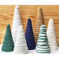 thumbnail image 1 of Izexuh Yarn Wrapped Cone Christmas Tree Set,Handmade Rustic Small Tabletop Trees,Seasonal Table and Shelf Centerpiece for Indoor Christmas Home Decoration, 1 of 4