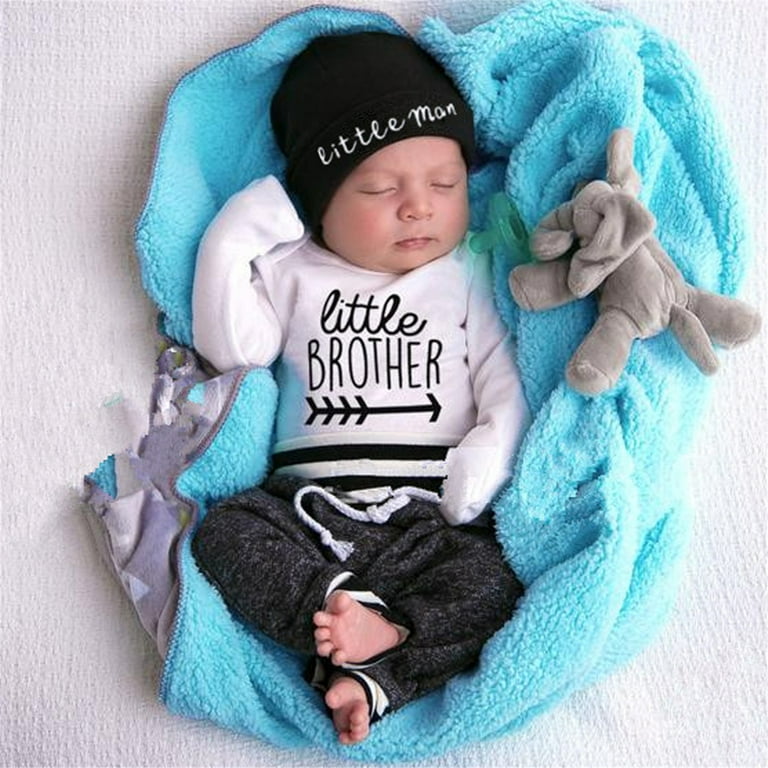 Baby brother top newborn outfit