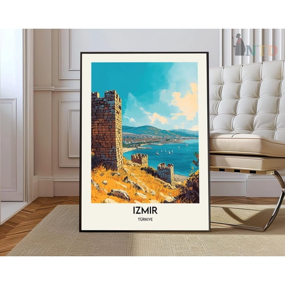 Izmir Aegean Coast Poster Unframed Paper Print