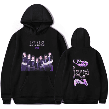 Izna Merch First Mini Album Hoodie Unisex Hooded Sweatshirt Long Sleeve Tracksuit Pullover Coat