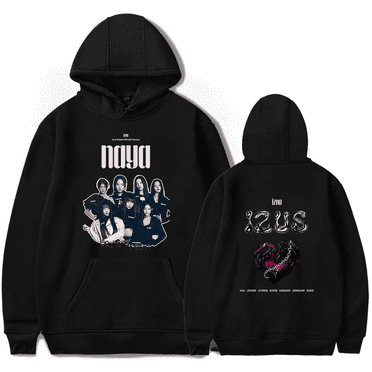 Izna Merch Naya Hoodie Unisex Hooded Sweatshirt Long Sleeve Tracksuit Pullover Coat