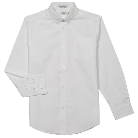 Izod Boys Long Sleeve Oxford Shirt, Sizes 8-20
