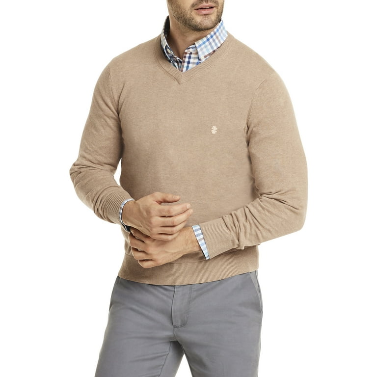 Men's v 2025 neck sweater walmart