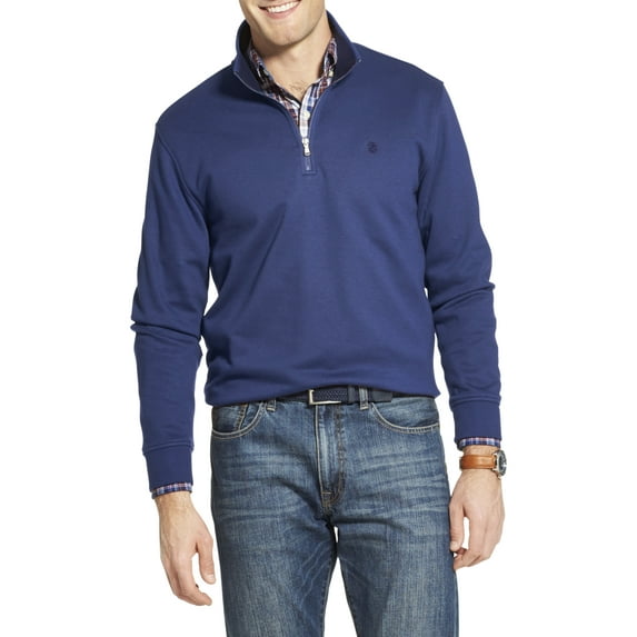 Izod Men's Advantage Performance Quarter Zip Sweater