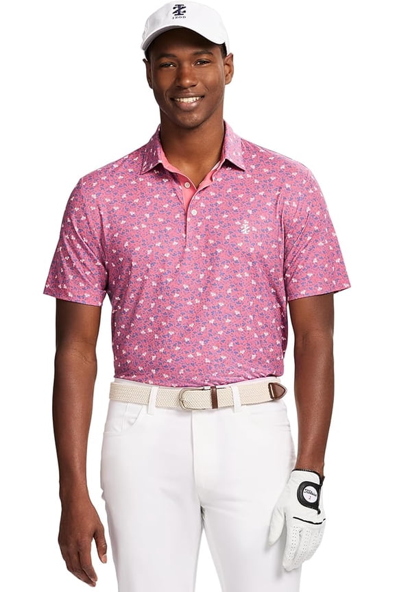 Men's Golf Title Holder Short Sleeve Polo