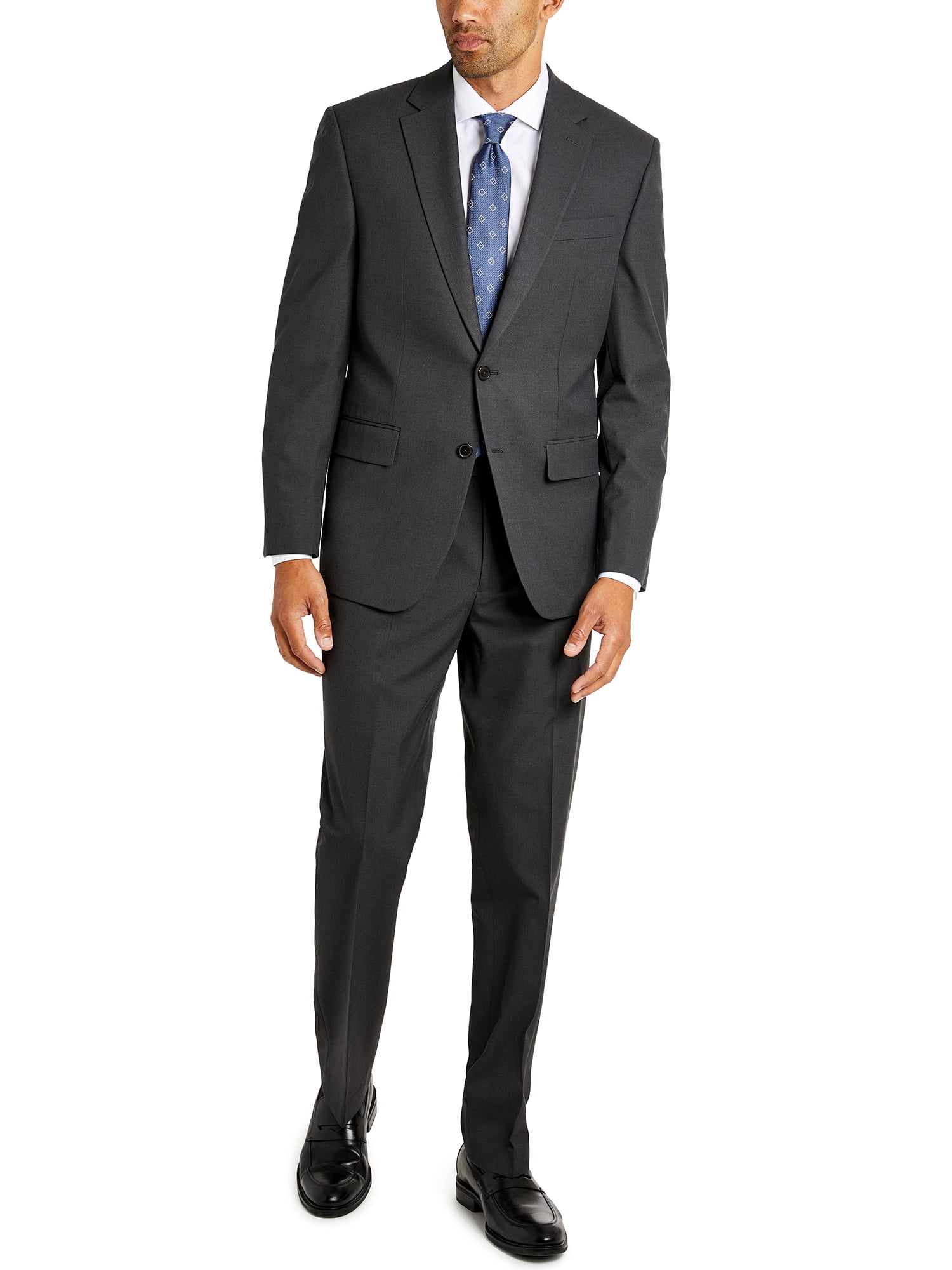 Izod Men's Sharkskin Classic Fit Tailored Suit - Walmart.com
