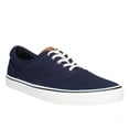 thumbnail image 1 of Izod Men's Size 9.5 Lace-Up Casual Canvas Shoes, Navy Blue, New in Box, 1 of 7