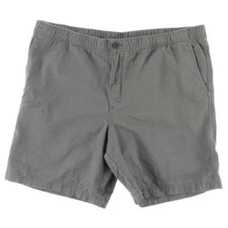 Izod Mens Rick's Weekend Twill Comfort Waist Walking Shorts