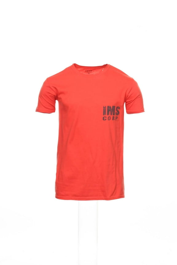 Orange Graphic T-Shirt Tee Shirt , Size Small