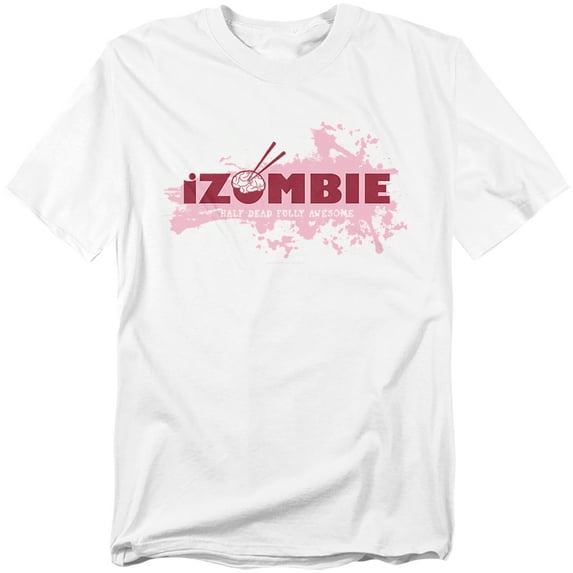Izombie T-Shirt Splatter Logo Unisex Graphic Tee For Men & Women