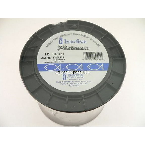 Izorline 005415 Platinum Co-Polymer Mono Line Bulk, 12 lb/1 lb, Green