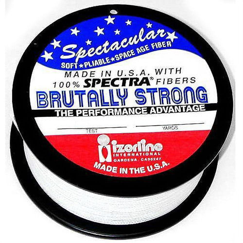Izorline Brutally Strong Spectra Braided Fishing Line, 500 yd 