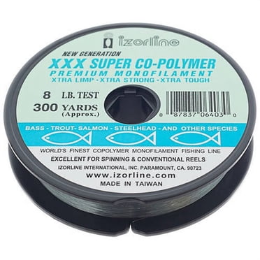 copolymer fishing line for spinning reel TROUT is a copolymer line made with a special blend of nylon proven to have strength and great castability Gamma Polyflex High-Performance Copolymer Line