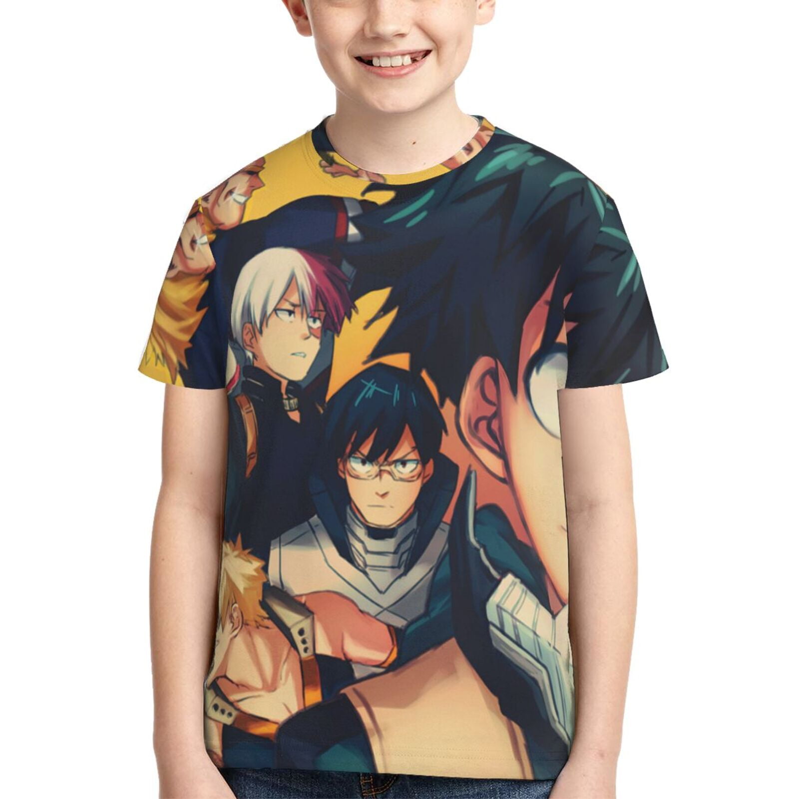 T-Shirt My Hero Academia Enfant Izuku Hero Fille Garçon main image 1
