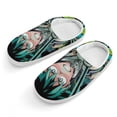 thumbnail image 1 of Izuku Midoriya My Hero Academia Kid's Cotton Slippers Winter Warm Soft Plush Slippers with Rubber Sole Non-Slip Indoor Outdoor Slip on Shoes Fluffy House Slippers For Boys Girls Teen, 1 of 8
