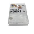 thumbnail image 1 of Izuo Brothers 10-Piece Limerick Fishing Hook, Size 15, 1 of 3
