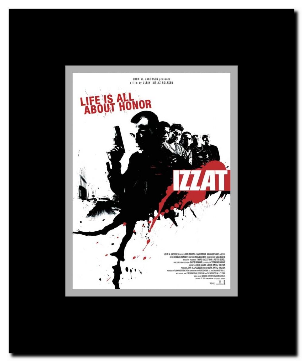 Izzat Framed Movie Poster