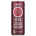 thumbnail image 1 of Izze Can Sparkling Juice Blackberry, 8.4 Fl Oz, 1 of 4