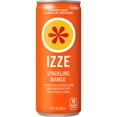 thumbnail image 1 of IZZE Sparkling Mango Juice Beverage, 8.4 Fl Oz Can, 1 of 8