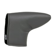 Izzo Golf Blade Putter Headcover, Gray/Black with Magnetic Closure