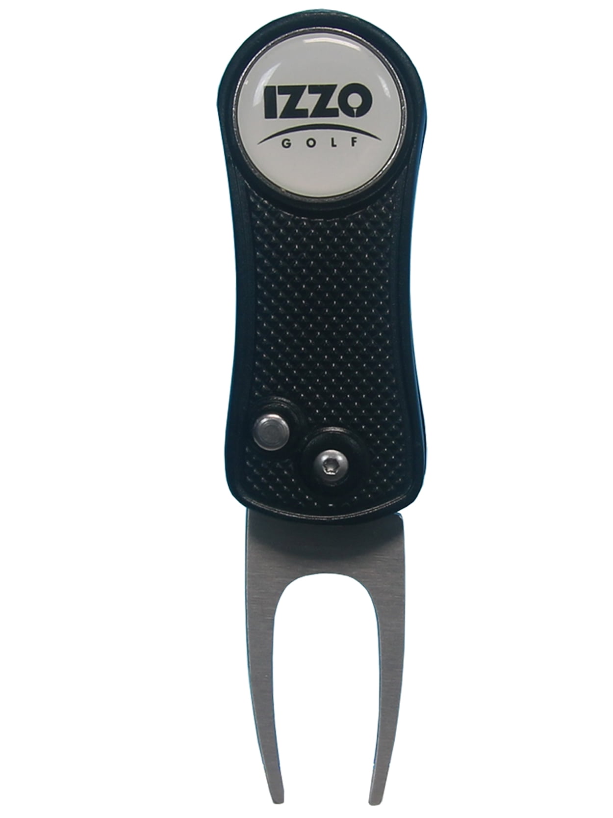 Izzo Golf Metal Switch-Blade Divot Tool Black - Walmart.com