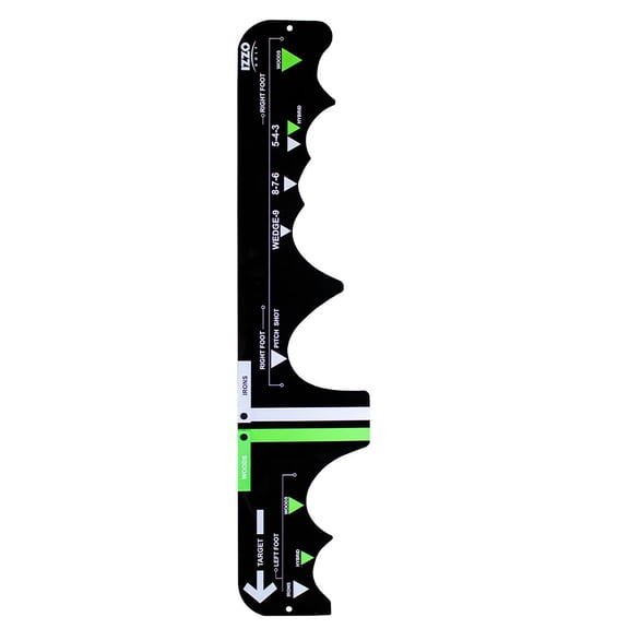 Izzo Golf Sure Stance Black Swing Trainers Analyzers New