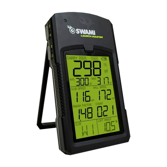 IZZO Golf Swami Launch Master Golf Launch Monitor - Golf Training Aid, Standard
