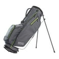 thumbnail image 1 of Izzo Golf Ultra-Lite Stand Bag - Grey/Lime, Only 3.2 lbs, 1 of 9
