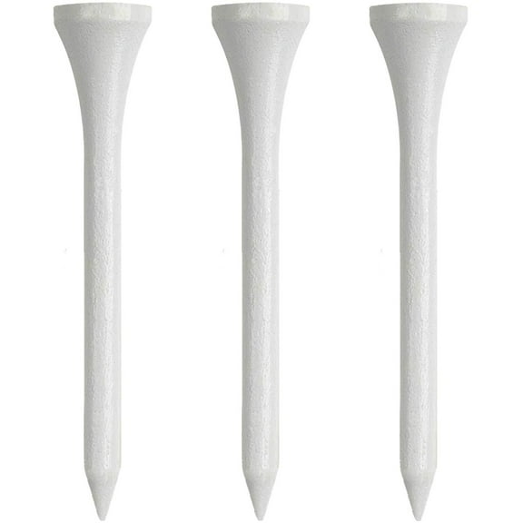 Izzo Golf Wood Tees - White - 1.75" - 200 CT