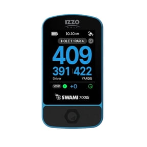 IZZO Swami Golf GPS Rangefinder - Color Display & Scorekeeper, Blue