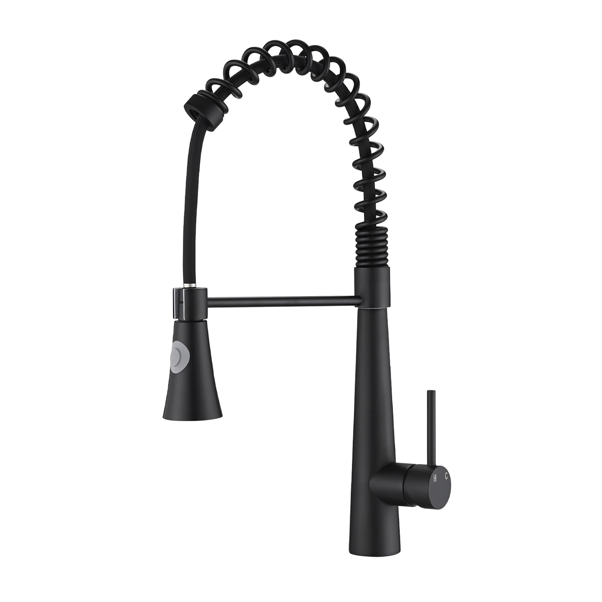 Black Kitchen Faucet with Pull Down Sprayer – Modern Design Meets Function