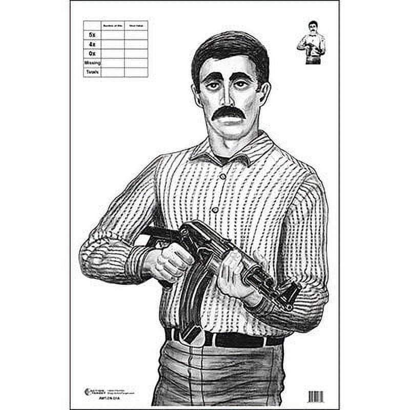 Izzy Target, US Department Of State Target, Paper Targets, Shooting