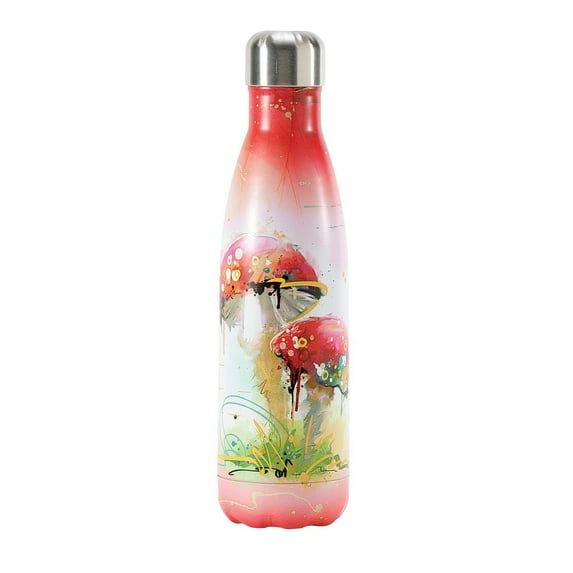 Izzy and Oliver Mushroom Insulated Stainless Steel Water Bottle 17 oz