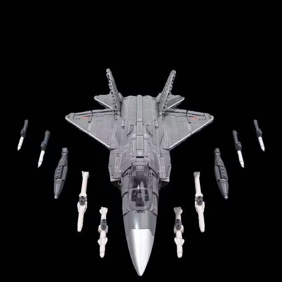 J-35 Fighter Jet Building Blocks Set with Light (2637 Pcs)