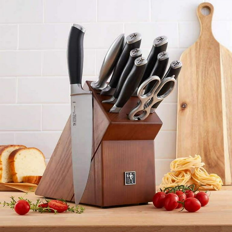 Henckels 10 Piece Stainless Steel Knife Block Set