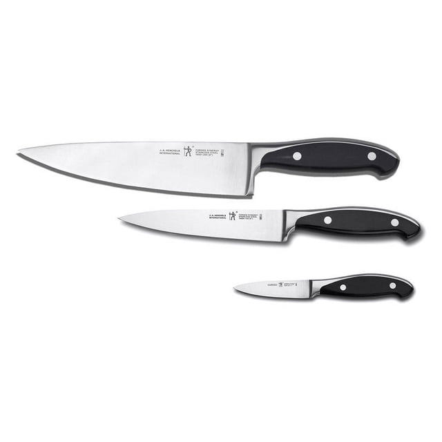 J.A. Henckels International Forged Synergy 3-pc Starter Knife Set