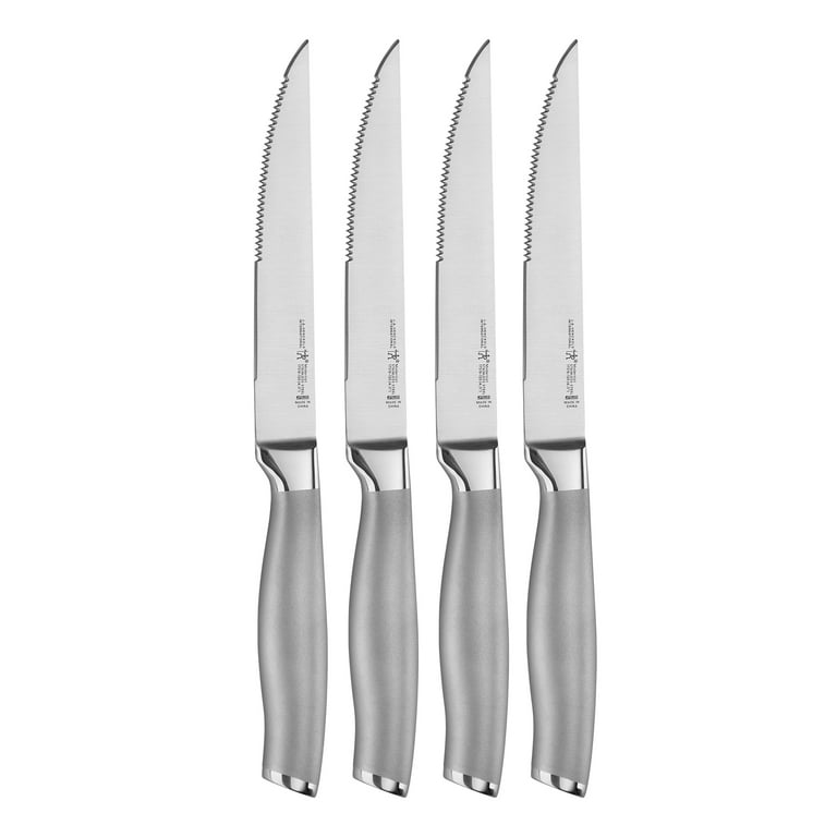 Joyjolt 4pc Steak Knives Set Of 4. High Carbon, X50 German Steel Kitchen  Knife Set : Target