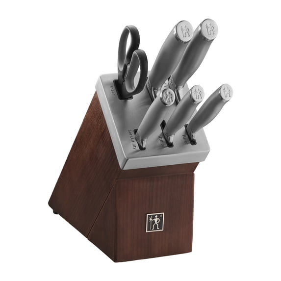 J.A. Henckels International Modernist 7-pc Self-Sharpening Block Set