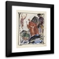 thumbnail image 1 of J.A. Jerichau 19x24 Black Modern Framed Museum Art Print Titled - Study After the Artist's Own Painting 'Dante (Prophets, Opus 1)', 1912-13 (1913-1914), 1 of 5