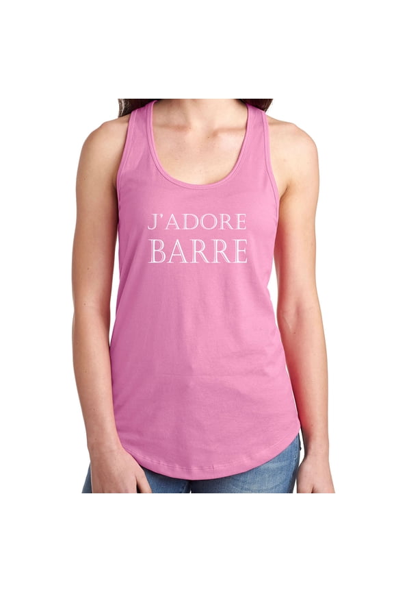 J'ADORE BARRE Racerback Tank