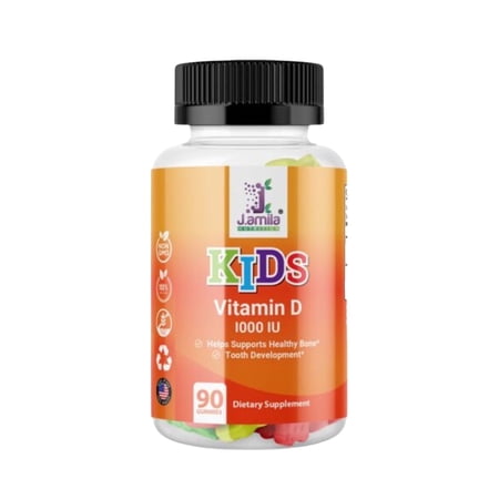 J. Amila Vitamin D3 1000iu Supplement | Immune & Muscle Support | 90 Softgels