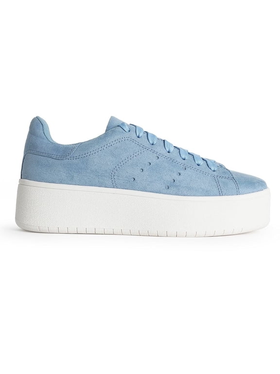Hero Platform Sneakers for Women - Casual Lace-Up Fashion Tennis Shoes with Arch Support