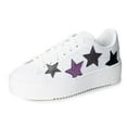 thumbnail image 1 of J. Adams Hero Platform Sneakers for Women - Casual Lace-Up Fashion Tennis Shoes with 5.5 Shoes Size, 1 of 5