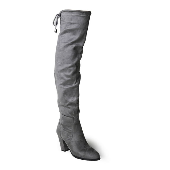 J. Adams Women's Aspen Over-the-Knee High Boots - Stylish Thigh-High Chunky Heels for Fall and Winter Fashion
